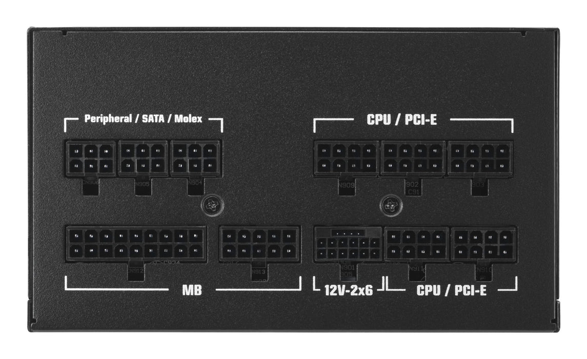 EAN 4711636490207 - ASUS TUF-GAMING-1200G-EVO unidad de fuente de alimentación 1200 W 20+4 pin ATX ATX Negro imagen 3