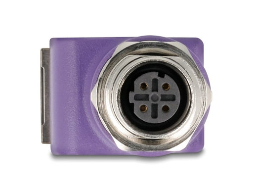 EAN 4043619606801 - DeLOCK 60680 cambiador de género para cable M12 RJ45 Violeta imagen 2