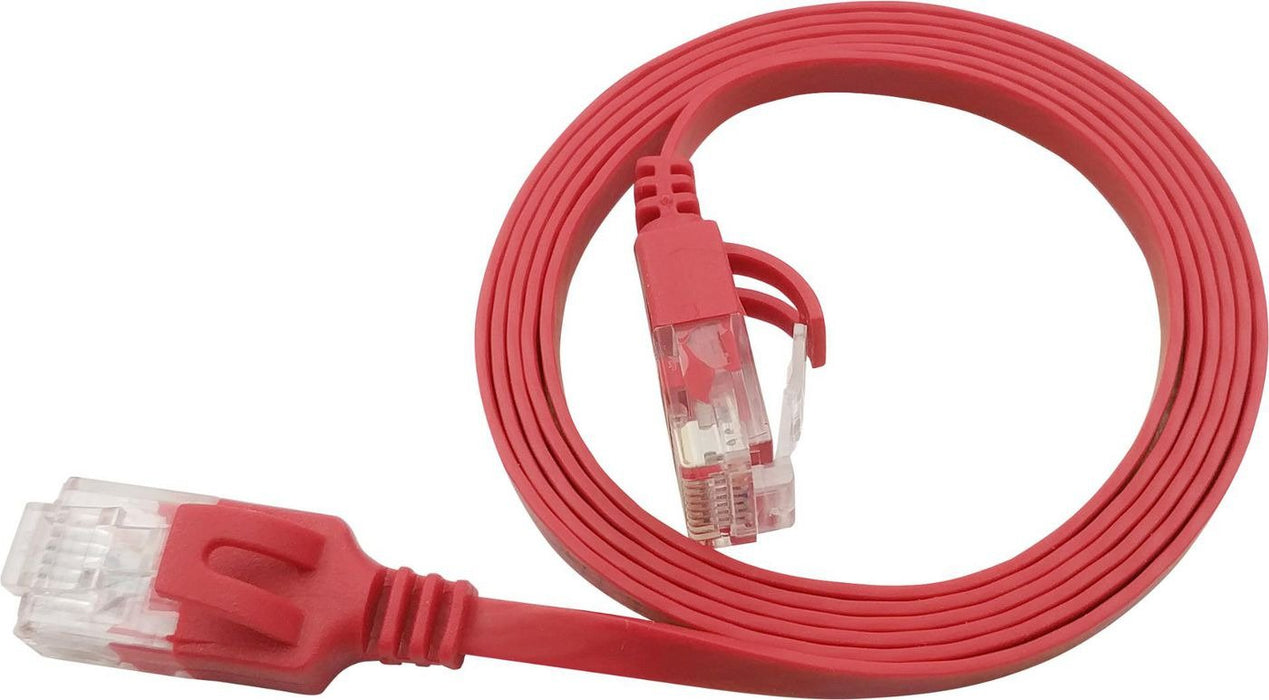 EAN 7072662027506 - LinkIT UTP-FL6A-00450-RD cable de red Rojo 4,5 m Cat6a U/UTP (UTP) imagen 3