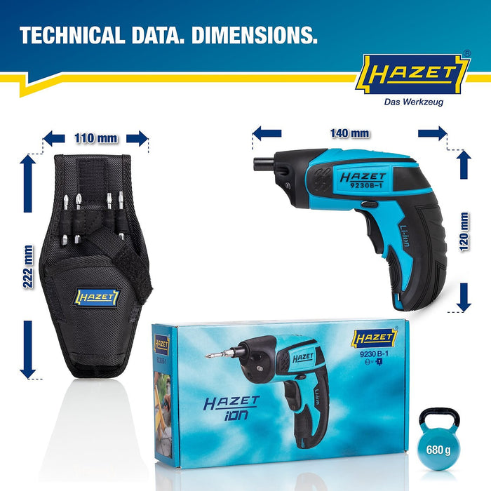 EAN 4000896250820 - HAZET 9230B-1 taladro imagen 8