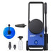 EAN 5715492223671 - Nilfisk CORE 130 Limpiadora de alta presión o Hidrolimpiadora Vertical Eléctrico 462 l/h Negro, Azul imagen 1
