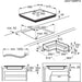 EAN 7333394049441 - Electrolux EIS62453IZ Negro Integrado 60 cm Con placa de inducción 4 zona(s) imagen 20