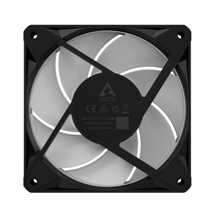 EAN 4895265001093 - ARCTIC BioniX P14 A-RGB Carcasa del ordenador Ventilador 14 cm Negro 3 pieza(s) imagen 9