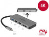 EAN 4043619877430 - DeLOCK 87743 base para portátil y replicador de puertos USB 3.2 Gen 1 (3.1 Gen 1) Type-C Gris imagen 5