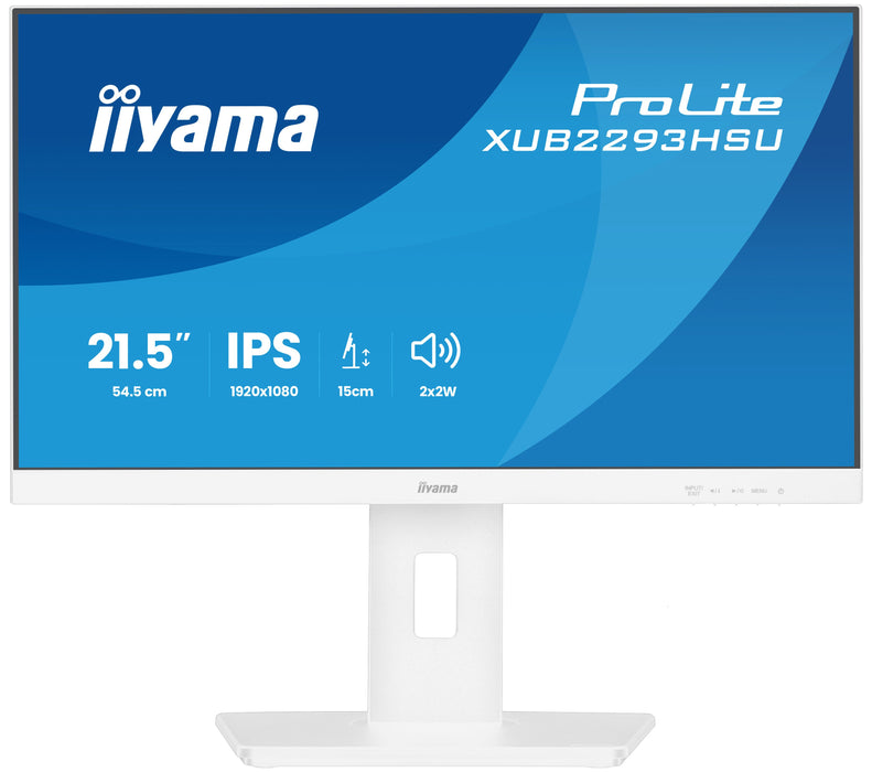 EAN 4948570126910 - iiyama ProLite XUB2293HSU-W7 pantalla para PC 54,6 cm (21.5") 1920 x 1080 Pixeles Full HD LED Blanco imagen 3