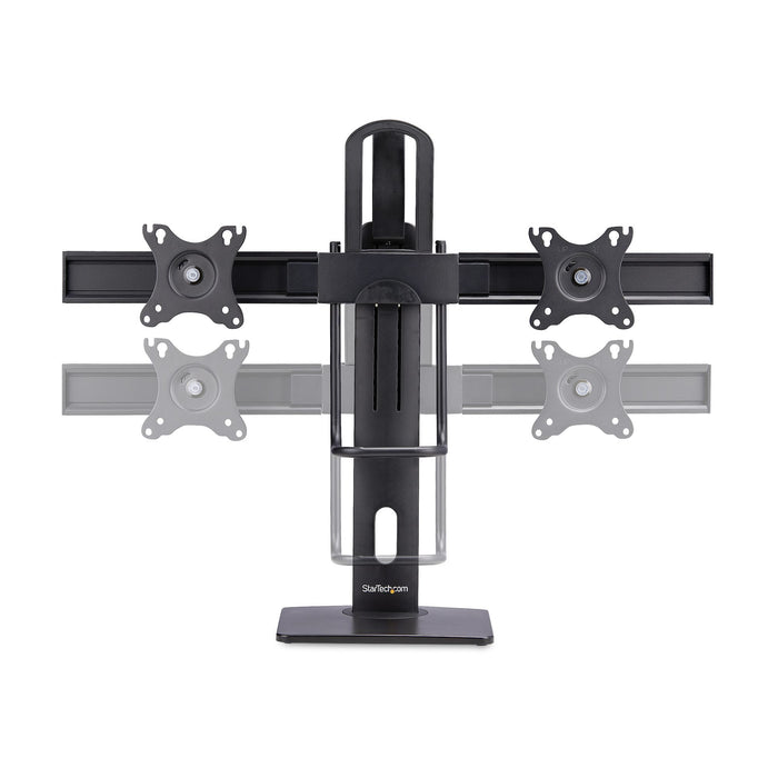 EAN 0065030902069 - StarTech.com 2MC1S-MONITOR-STAND soporte para monitor 68,6 cm (27") Negro imagen 11