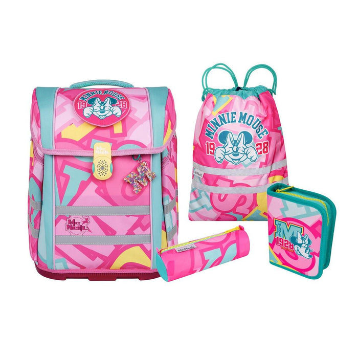 EAN 4017245965878 - McNeill Minnie Mouse juego de mochila escolar Chica Azul, Rosa, Amarillo imagen 7