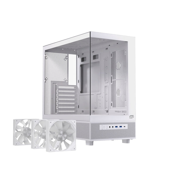 EAN 6977277369151 - Einarex EXCS-PR-500R-W carcasa de ordenador Midi Tower Blanco imagen 3