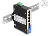 EAN 4043619880157 - DeLOCK 88015 switch No administrado Gigabit Ethernet (10/100/1000) Negro imagen 4