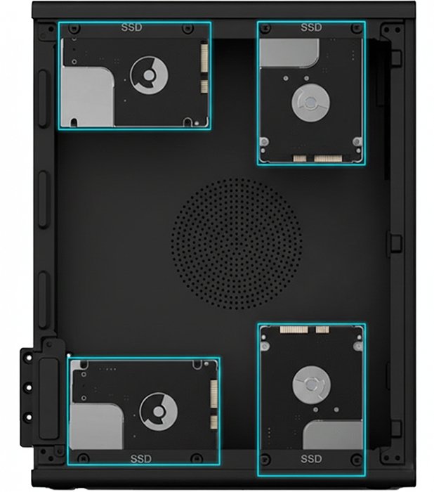 EAN 8436624423222 - CoolBox COO-PCT100-0 carcasa de ordenador Perfil bajo (Slimline) Negro imagen 6