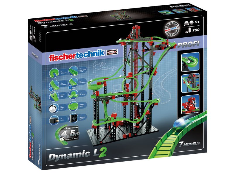 EAN 4048962250282 - fischertechnik 536621 juego y juguete de habilidad/activo Pista para canicas y bolas (juego) imagen 1