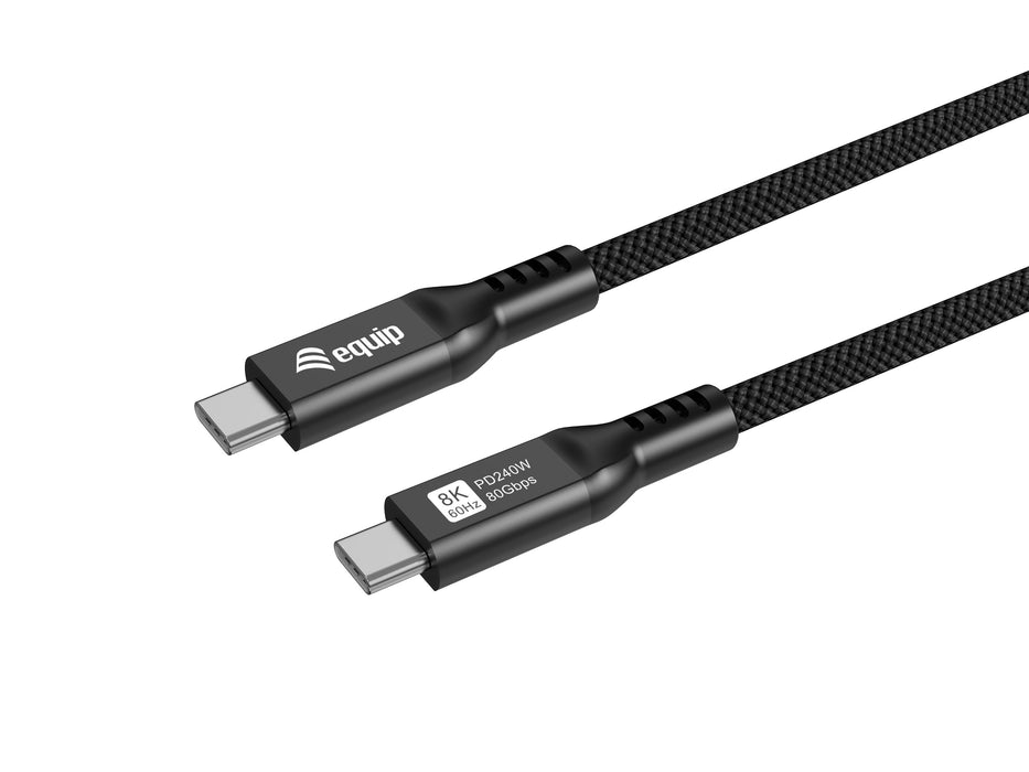 EAN 4015867243640 - Equip 128442 cable USB USB4 Gen 4x2 2 m USB C Negro imagen 1