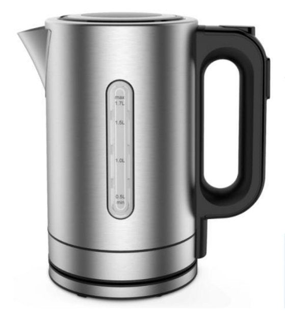 EAN 9004489191069 - Silva Schneider KL-T 2200 tetera eléctrica 1,7 L 2200 W Negro, Acero inoxidable imagen 1