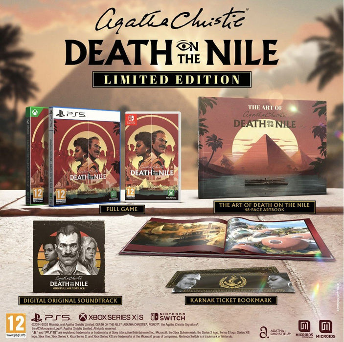 EAN 3701529519789 - Microids Agatha Christie - Death on the Nile - Limited Edition imagen 1