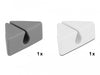 EAN 4043619183289 - DeLOCK 18328 organizador de cables Soporte para cables Gris, Blanco 2 pieza(s) imagen 1