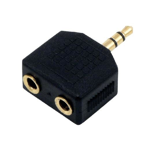 EAN 3700224721022 - MCL CG-701HQZ cambiador de género para cable Mini-Jack 3.5mm 2 x Mini-Jack 3.5mm Negro imagen 1