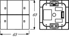 EAN 4011395135730 - Busch-Jaeger 6126/01-84 Blanco imagen 2