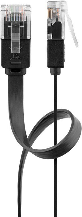 EAN 4040849953842 - Goobay 95384 cable de red Negro 2 m Cat6 U/UTP (UTP) imagen 1