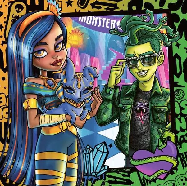 EAN 4005556057238 - Ravensburger Puzzle Enfant dès 5 ans - Amies pour toujours ! / Monster High Puzzle rompecabezas 49 pieza( imagen 4