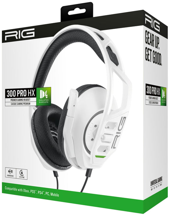 EAN 3665962009279 - NACON RIG 300 PRO HX Auriculares Alámbrico Diadema Juego Blanco imagen 3