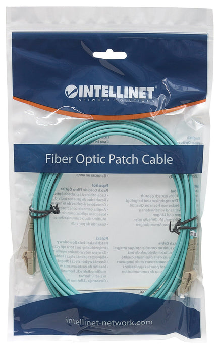 EAN 0766623750868 - Intellinet 750868 Cable de fibra óptica e InfiniBand 1 m LC Color aguamarina imagen 5