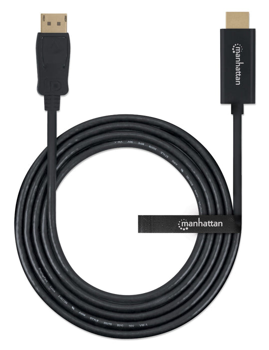 EAN 0766623152679 - Manhattan 152679 adaptador de cable de vídeo 1,8 m Negro imagen 5
