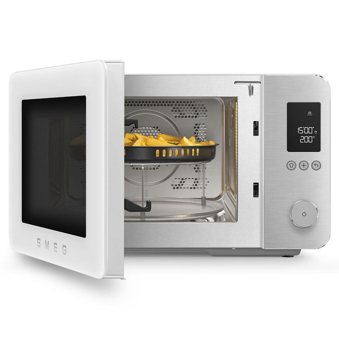 EAN 8017709356590 - Smeg MOC02WHMEU microondas Blanco Microondas combinado Encimera 27 L 1450 W imagen 13