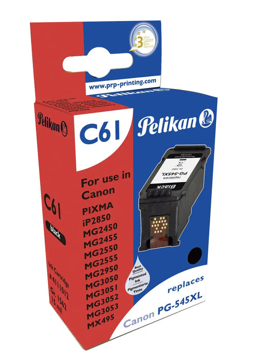 EAN 4018474111012 - Pelikan 4111012 cartucho de tinta 1 pieza(s) Compatible Negro imagen 3