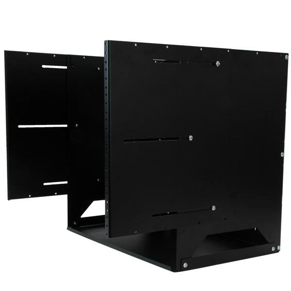 EAN 65030866439 - StarTech.com WALLSHELF8U armario rack Bastidor de pared Negro imagen 3