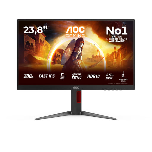EAN 4038986642668 - AOC G4 24G4HA pantalla para PC 60,5 cm (23.8") 1920 x 1080 Pixeles Full HD LED Negro, Rojo imagen 1