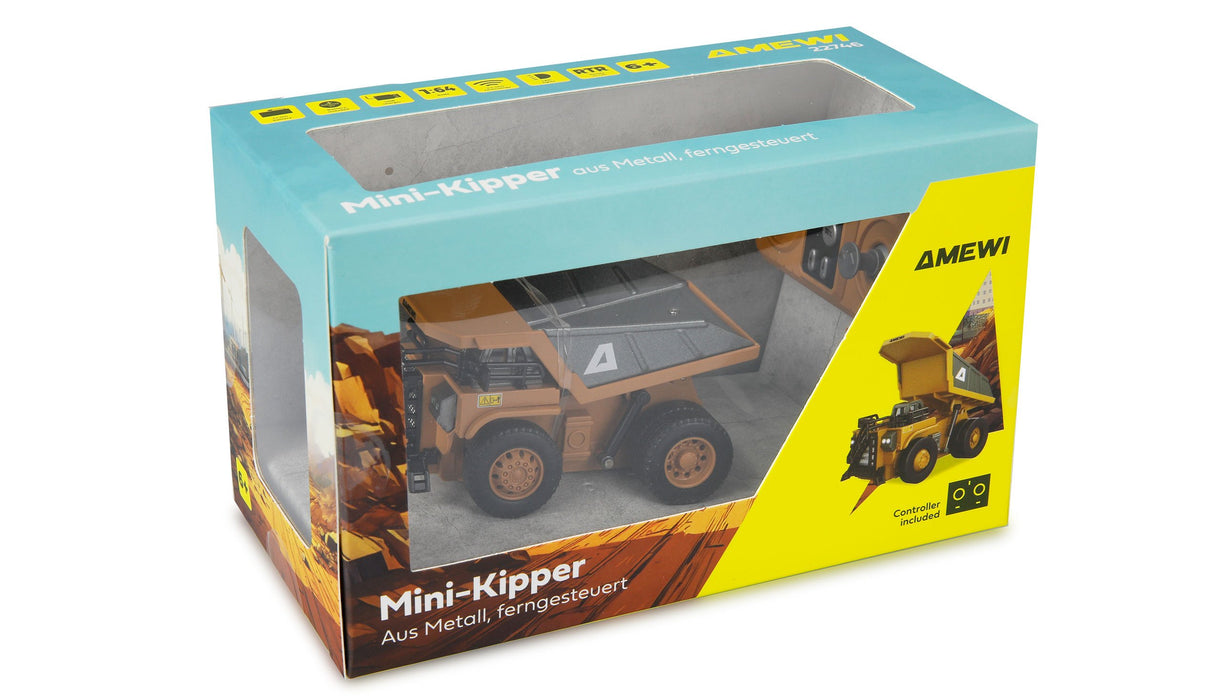 EAN 4262500346743 - Amewi 22746 modelo controlado por radio Camión basculante Motor eléctrico 1:64 imagen 2