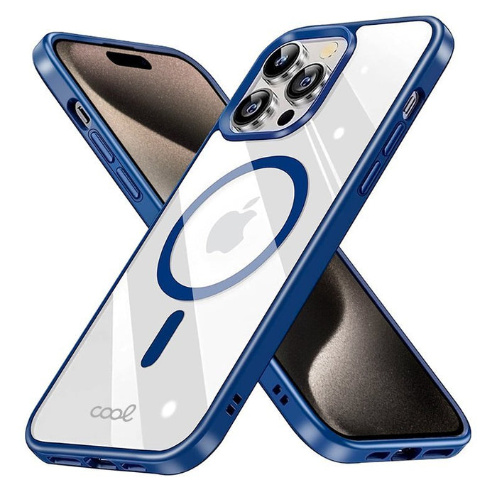 EAN 8434847074184 - COOL Accesorios COOL funda para teléfono móvil 17 cm (6.7") Azul, Transparente imagen 3