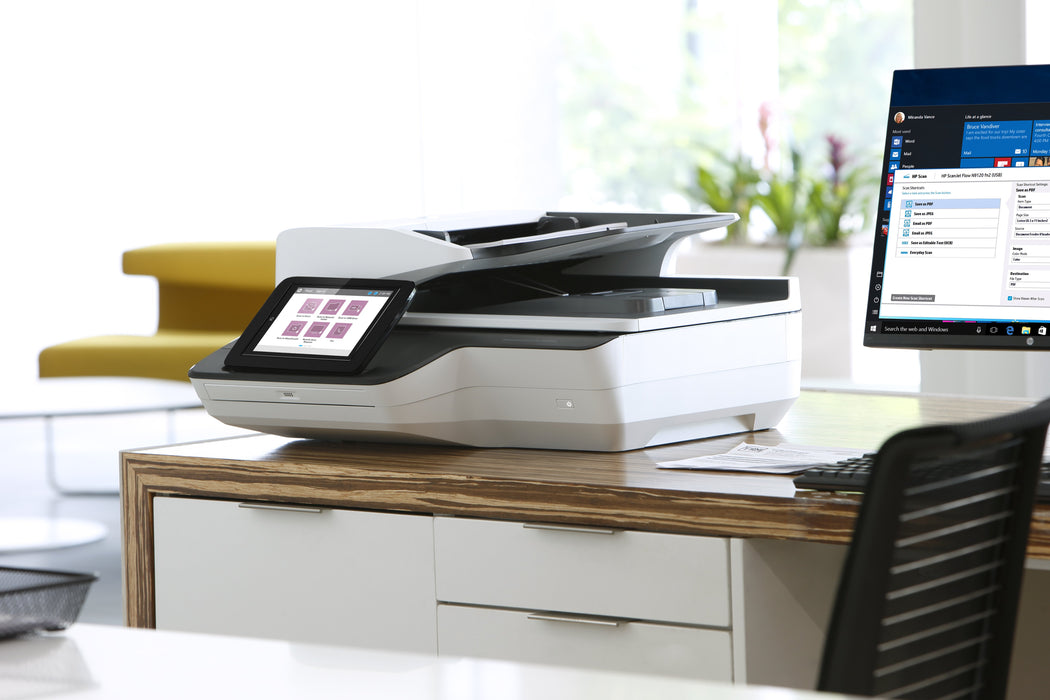 EAN 0190781818670 - HP ScanJet Enterprise Flow N9120 fn2 Escáner de cama plana 600 x 600 DPI A3 Negro, Blanco imagen 5
