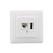 EAN 4043921043400 - Rutenbeck 13311201 toma de corriente RJ-45 Blanco imagen 1