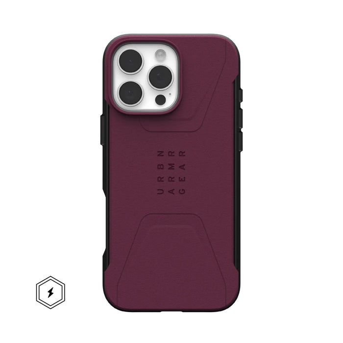 EAN 0840283914171 - Urban Armor Gear Civilian funda para teléfono móvil 17,5 cm (6.9") Burdeos imagen 6