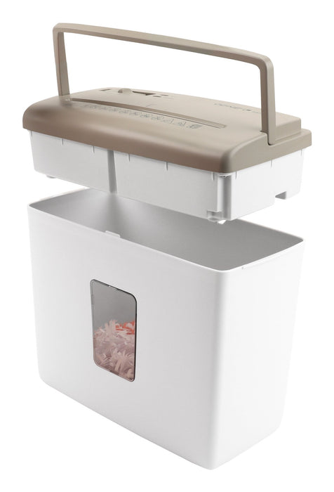 EAN 4030152955855 - Genie 440 X II triturador de papel Corte cruzado 72 dB Blanco, Marrón imagen 3