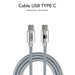 EAN 8436586742089 - SUBBLIM SUBCHG-3WPD10 cargador de dispositivo móvil Universal Plata, Blanco Corriente alterna Carga rápid imagen 6