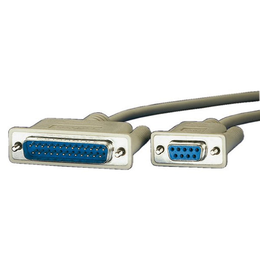 EAN 7611990115327 - ROLINE 3m, DB9 F - DB25 M cable de serie Gris imagen 1