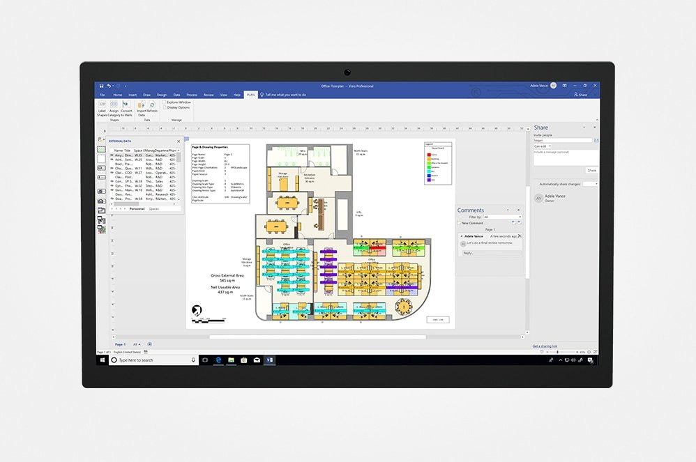 EAN 889842881042 - Microsoft Visio Professional 2021 Representación mediante gráficos 1 licencia(s) Inglés imagen 4