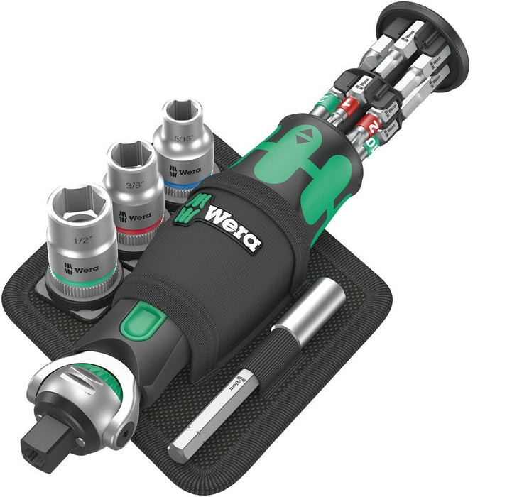 EAN 4013288223067 - Wera 05004283001 llave de carraca 18 pieza(s) Negro, Verde imagen 1