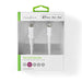 EAN 5412810315512 - Nedis CCGW39650WT20 cable de conector Lightning 2 m Blanco imagen 3