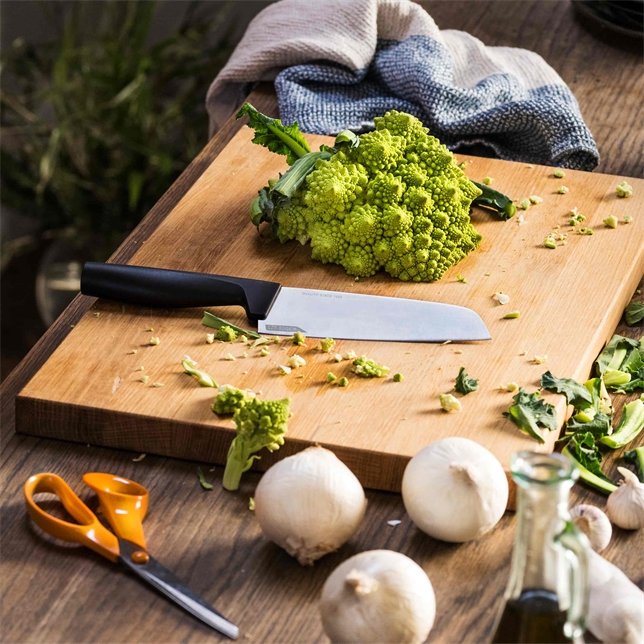 EAN 6424002011040 - Fiskars 1051761 cuchillo de cocina Acero inoxidable 1 pieza(s) Cuchillo Santoku imagen 4