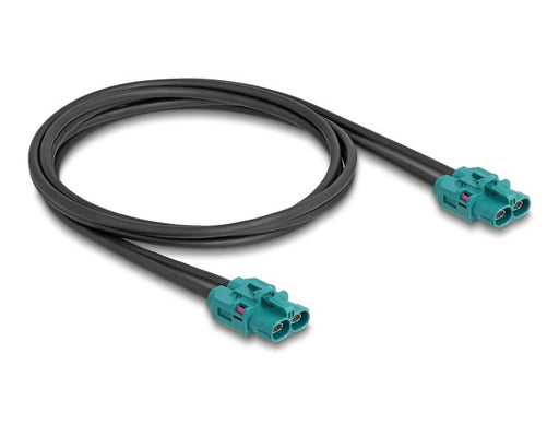 EAN 4043619903382 - DeLOCK 90338 cable coaxial 2x HDMTD Z Negro imagen 1