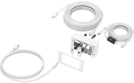 EAN 9792816000008 - Vision TC3-PK10M toma de corriente HDMI + USB Type-B Blanco imagen 2