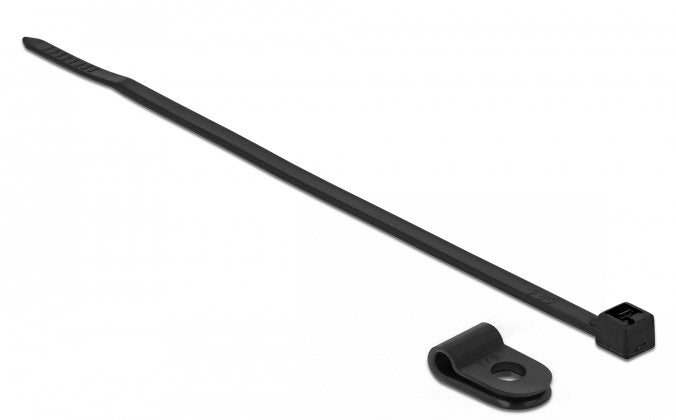 EAN 4043619188604 - DeLOCK 18860 presilla Nylon Negro 10 pieza(s) imagen 1