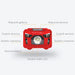 EAN 5901811403521 - Montis Bateryjna latarka nagłowna z sensorem MT002 Rojo, Negro Linterna con cinta para cabeza LED imagen 5