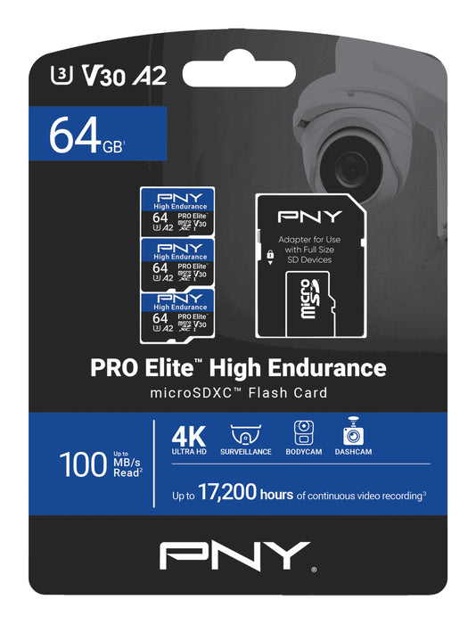 EAN 0751492796604 - PNY PRO Elite 64 GB MicroSDXC UHS-I Clase 10 imagen 8