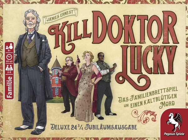 EAN 4250231731594 - Pegasus Kill Doktor Lucky Juego de mesa Detective imagen 3