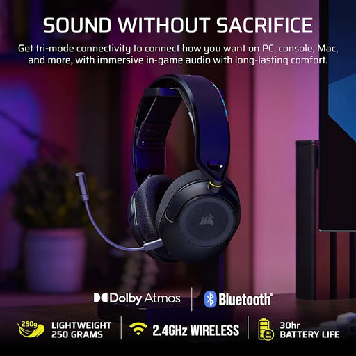 EAN 0840440424345 - Corsair HS35 v3 Auriculares Inalámbrico Diadema Juego Bluetooth Negro imagen 2