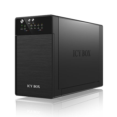 EAN 4250078186755 - ICY BOX IB-RD3620SU3 unidad de disco multiple 0 TB Escritorio Negro imagen 1
